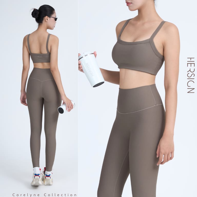 Lookbook Set Đồ Tập Ngắn — Bare Form.